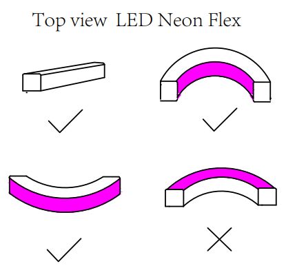 TOP VIEW LED Neon lights T16P