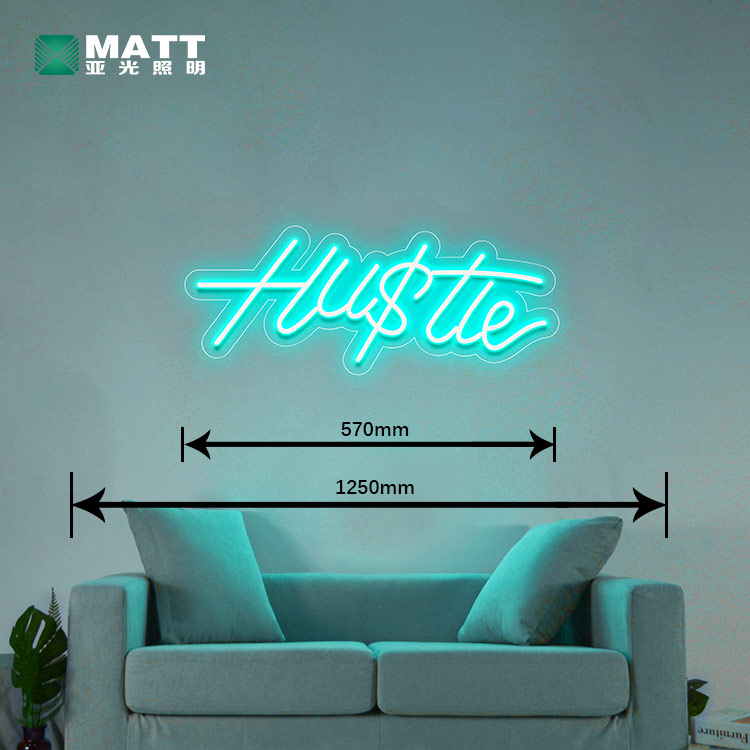 Hu$tle (Hustle) Neon Sign